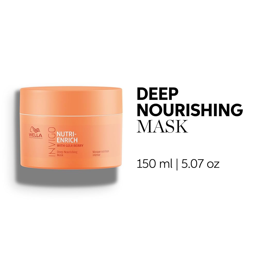トリートメント Wella Nutri-Enrich Deep Nourishing Mask Amazon.com: Wella Professionals Invigo Nutri-Enrich Deep